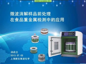 微波消解样品前处理在食品重金属检测中的应用与数据处理优化研究